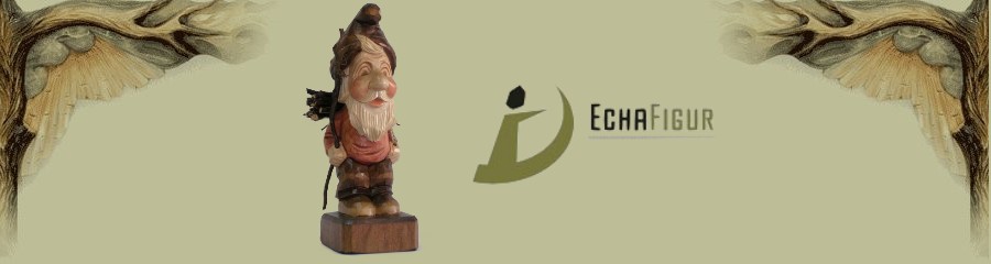 statues of wood figurines, wood carvings from linden wood sculpture 
workshop ECHA FIGURES Poland Lower Silesian Swidnica